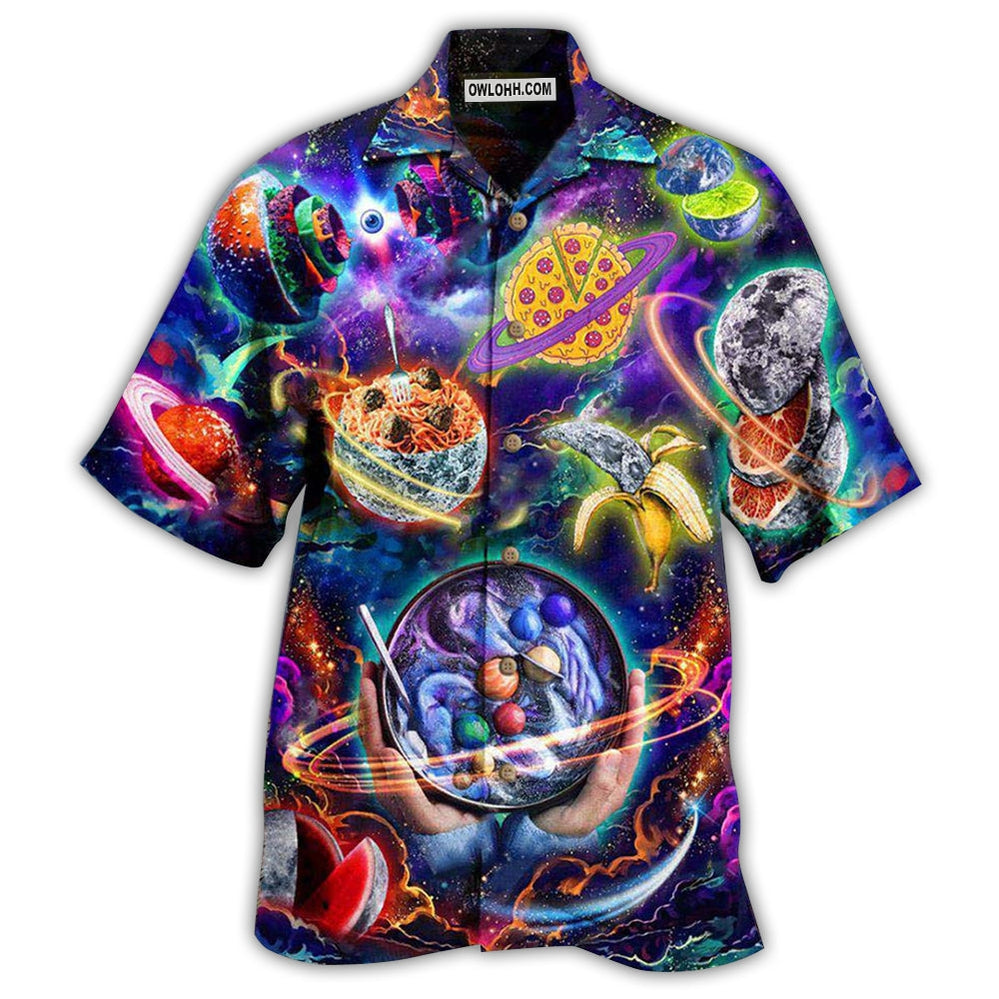 Food Planet Once Food Forever Delicious - Hawaiian Shirt - Owl Ohh - Owl Ohh