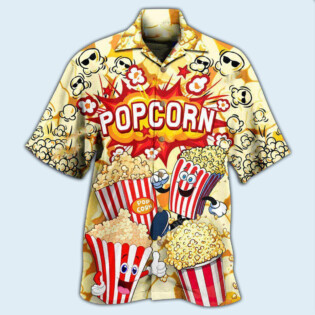 Food Popcorn Is Always The Answer Bang - Hawaiian Shirt - Owl Ohh - Owl Ohh