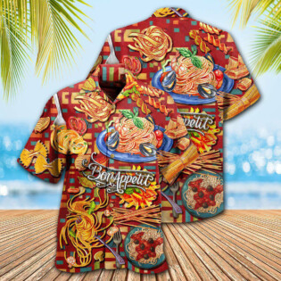 Food Tasting Daily Favorite Delicious Pasta - Hawaiian Shirt - Owl Ohh - Owl Ohh