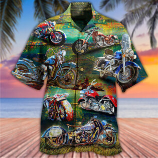 Motorcycle Freedom Is A Full Tank Happy With Road - Hawaiian Shirt - Owl Ohh - Owl Ohh