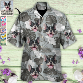 Dog Lucky You Want Tropical Custom Photo - Hawaiian Shirt - Personalized Photo Gifts-Owl Ohh