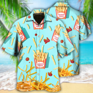 Food French Fries Basic - Hawaiian Shirt - Owl Ohh - Owl Ohh