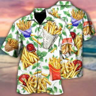 Food French Fries Delicious Style - Hawaiian Shirt - Owl Ohh - Owl Ohh
