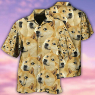 Corgi Meme Funny Style - Hawaiian Shirt - Owl Ohh - Owl Ohh