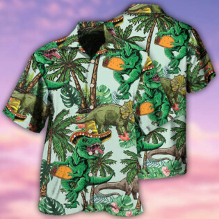 Dinosaur World Summer Funny - Hawaiian Shirt - Owl Ohh - Owl Ohh