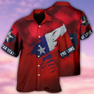 Texas Peace Life Red Style - Hawaiian Shirt - Owl Ohh - Owl Ohh