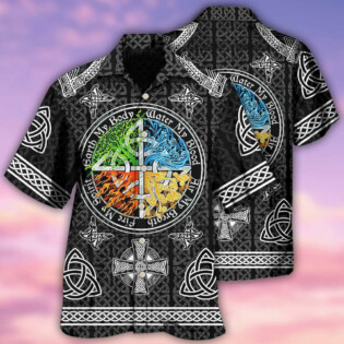 Viking Sign My Blood - Hawaiian Shirt - Owl Ohh - Owl Ohh