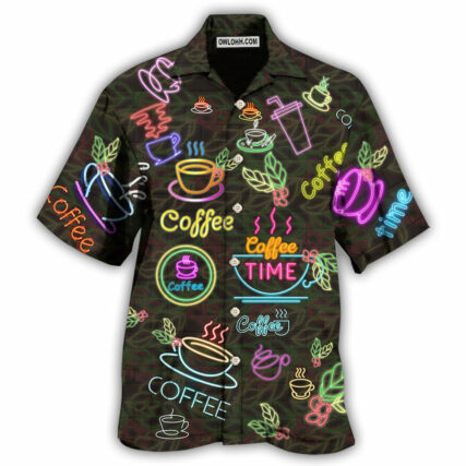 Coffee Life Begins After Coffee Time - Hawaiian Shirt - Owl Ohh - Owl Ohh