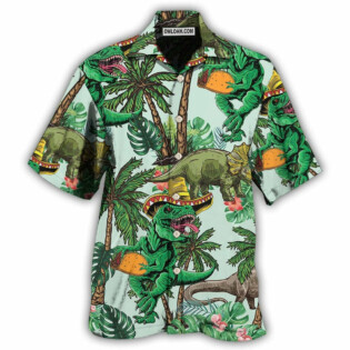 Dinosaur World Summer Funny - Hawaiian Shirt - Owl Ohh - Owl Ohh