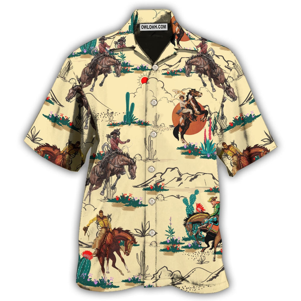 Cowboy Loves Desert Cool - Hawaiian Shirt - Owl Ohh - Owl Ohh