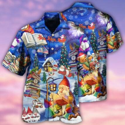 Book Make Me Happy Merry Christmas - Hawaiian Shirt - Owl Ohh - Owl Ohh
