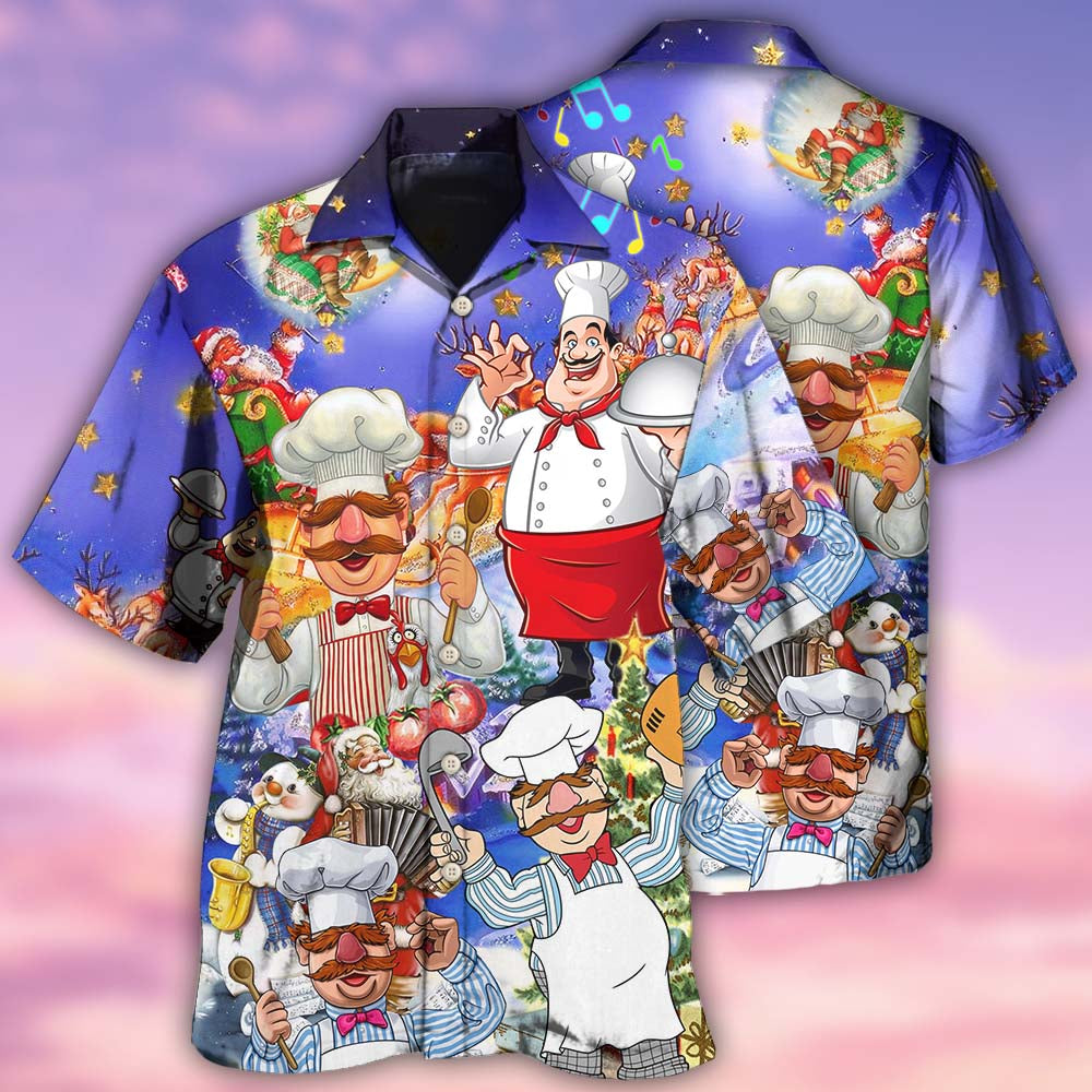 Chef Once You Put My Meat In Your Mouth You're Going To Want To Swallow Funny - Hawaiian Shirt - Owl Ohh - Owl Ohh