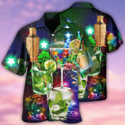 Cocktail Christmas Merry Christmas - Hawaiian Shirt - Owl Ohh - Owl Ohh