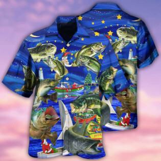 Fishing More Worry Less Beautiful Night - Hawaiian Shirt - Owl Ohh - Owl Ohh