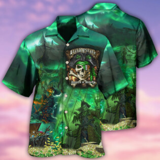Irish Pirate Booze And Booty Beautiful - Hawaiian Shirt - Owl Ohh - Owl Ohh