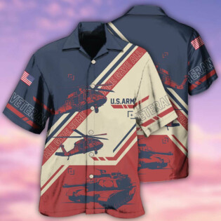 Veteran Us Army All Gave Some With Helicopter- Hawaiian Shirt - Owl Ohh - Owl Ohh