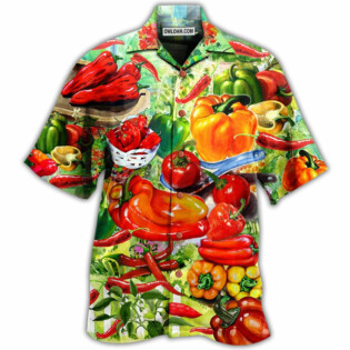 Fruit Chili And Bell Pepper - Hawaiian Shirt - Owl Ohh - Owl Ohh