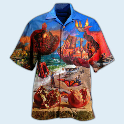 Fruit Nourish Bowl For The Soul Pomegranate Sea - Hawaiian Shirt - Owl Ohh - Owl Ohh
