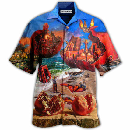 Fruit Nourish Bowl For The Soul Pomegranate Sea - Hawaiian Shirt - Owl Ohh - Owl Ohh