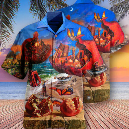 Fruit Nourish Bowl For The Soul Pomegranate Sea - Hawaiian Shirt - Owl Ohh - Owl Ohh