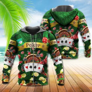 Gambling Born To Play Poker Forced To Work - Hoodie - Owl Ohh - Owl Ohh