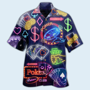 Gambling No Poker No Party - Hawaiian Shirt - Owl Ohh - Owl Ohh