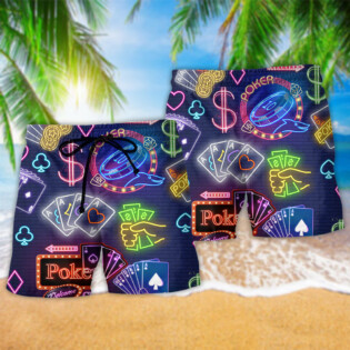 Gambling No Poker No Party Stunning - Beach Short - Owl Ohh - Owl Ohh