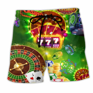 Gambling The Smarter You Play The Luckier - Beach Short - Owl Ohh - Owl Ohh