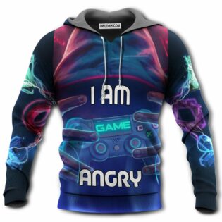 Game I Am Game Angry - Hoodie - Owl Ohh - Owl Ohh