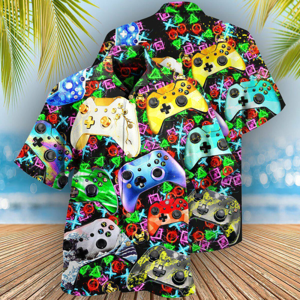 Game We Will Fight It Video - Hawaiian Shirt - Owl Ohh - Owl Ohh