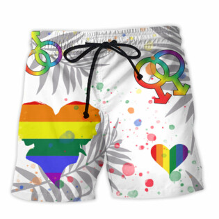 LGBT Proud To Be Gay - Beach Short - Owl Ohh - Owl Ohh
