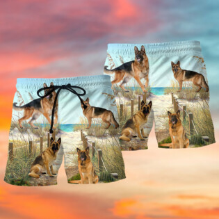 German Shepherd Best Friends For Your Life - Beach Short - Owl Ohh - Owl Ohh