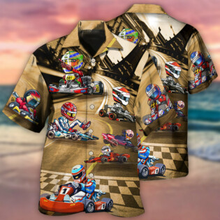 Kart Racing Go Cool - Hawaiian Shirt - Owl Ohh - Owl Ohh