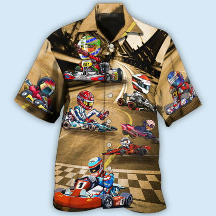 Kart Racing Go Cool - Hawaiian Shirt - Owl Ohh - Owl Ohh