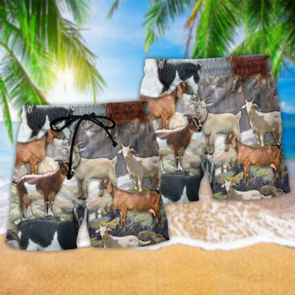 Goat Mountain Classic Style - Beach Short - Owl Ohh - Owl Ohh