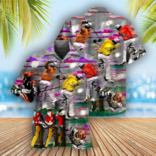 Golf Life Is A Game But Golfis Serious - Hawaiian Shirt - Owl Ohh - Owl Ohh