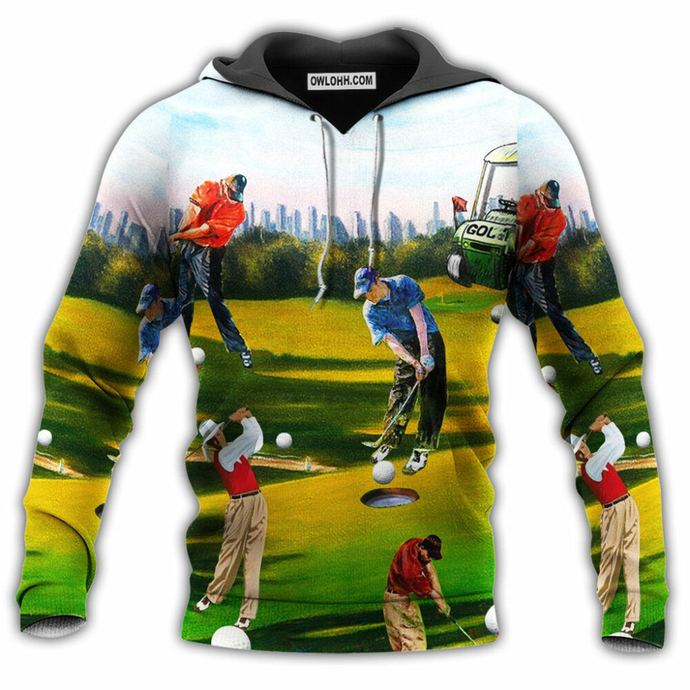 Golf Love It Love Life - Hoodie - Owl Ohh - Owl Ohh