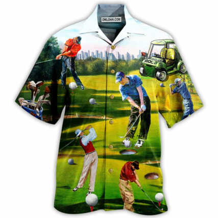 Golf Love It - Hawaiian Shirt - Owl Ohh - Owl Ohh