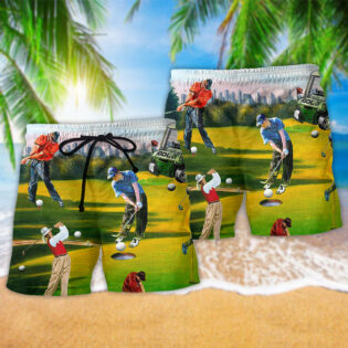 Golf Love It Unique - Beach Short - Owl Ohh - Owl Ohh