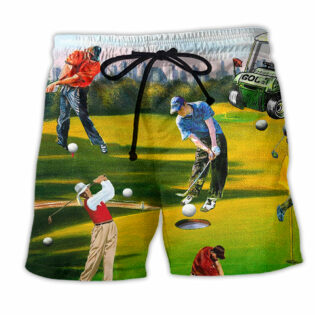 Golf Love It Unique - Beach Short - Owl Ohh - Owl Ohh