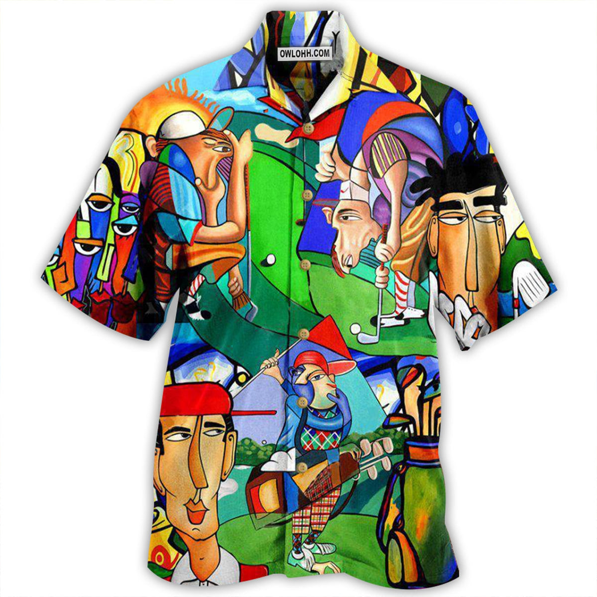 Golf That's What I Do I Play Golf I Know Thing - Hawaiian Shirt - Owl Ohh - Owl Ohh