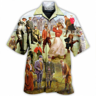 Golf Vintage - Hawaiian Shirt - Owl Ohh - Owl Ohh