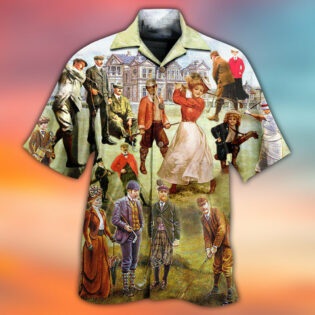 Golf Vintage - Hawaiian Shirt - Owl Ohh - Owl Ohh