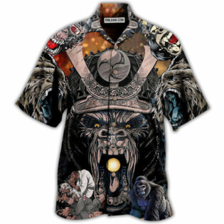 Gorilla Success Is A Little Like Wrestling - Hawaiian Shirt - Owl Ohh - Owl Ohh