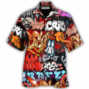 Graffiti Art Amazing Mix - Hawaiian Shirt - Owl Ohh - Owl Ohh