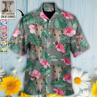 Dog Lucky You Want Tropical Custom Photo - Hawaiian Shirt - Personalized Photo Gifts-Owl Ohh
