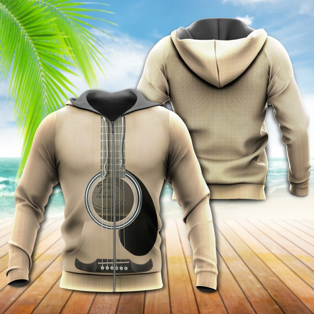 Guitar Always By My Side - Hoodie - Owl Ohh - Owl Ohh