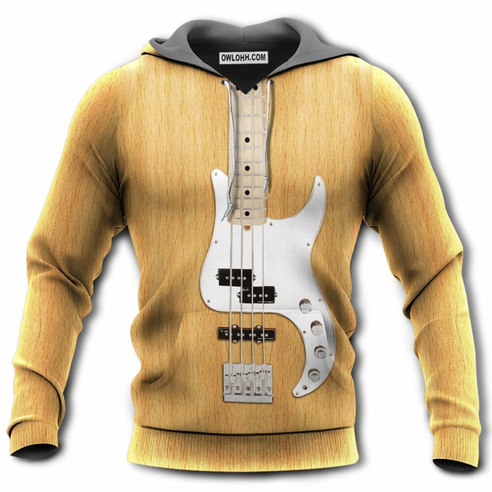 Guitar Bass Amazing Style - Hoodie - Owl Ohh - Owl Ohh