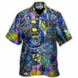 Guitar Love Life - Hawaiian Shirt - Owl Ohh - Owl Ohh