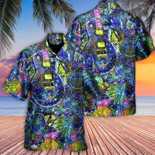 Guitar Love Life - Hawaiian Shirt - Owl Ohh - Owl Ohh